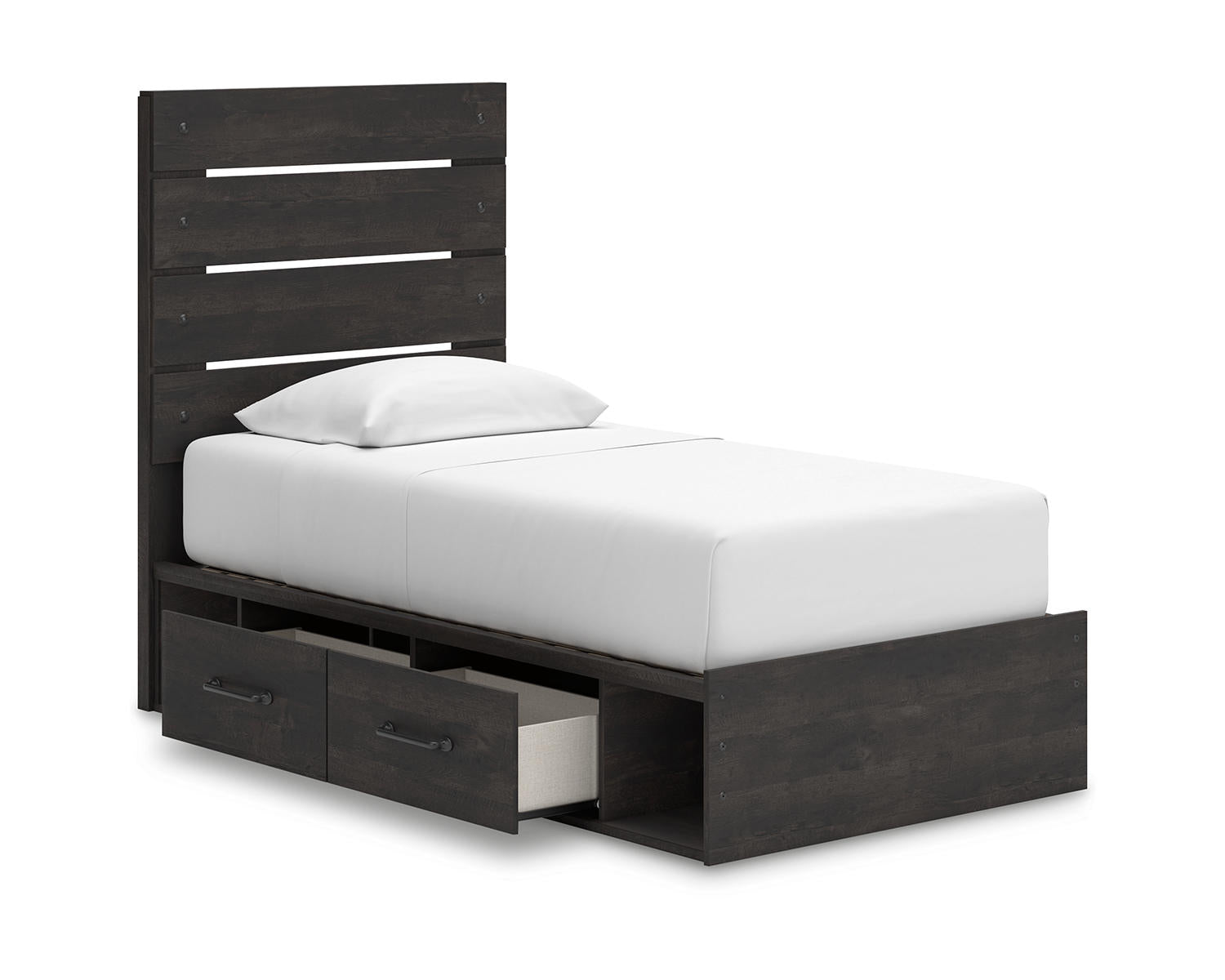 Hollivern Twin Panel Storage Bed