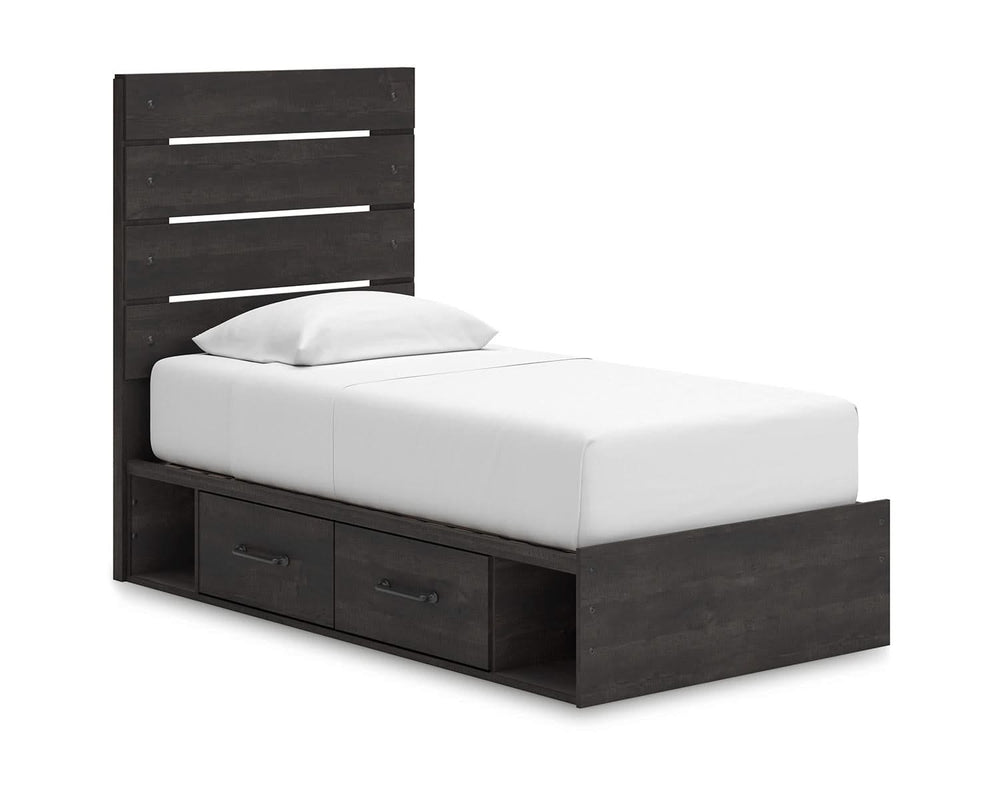 Hollivern Twin Panel Storage Bed