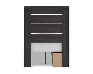 Cama doble con almacenamiento Hollivern
