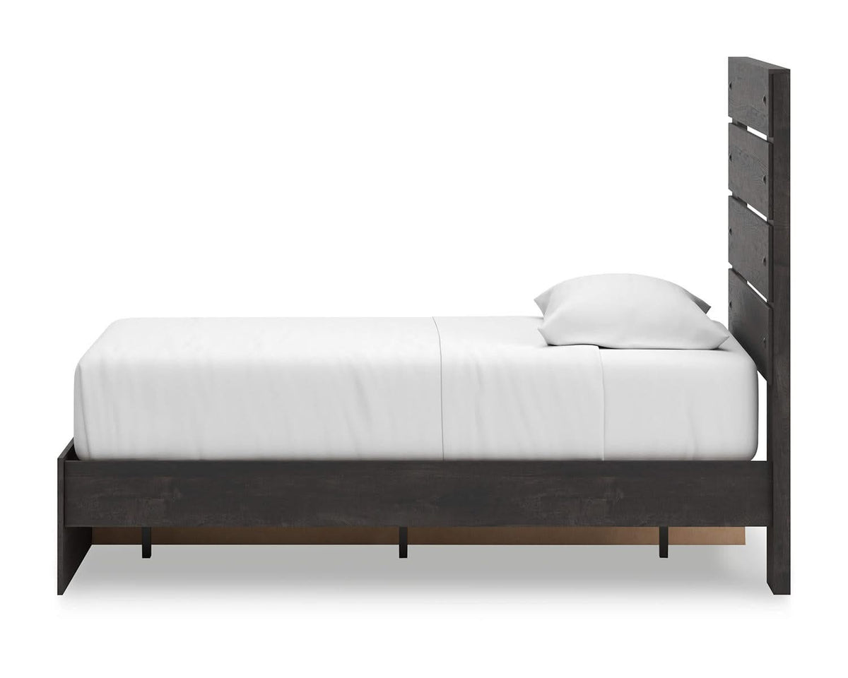 Cama doble con almacenamiento Hollivern