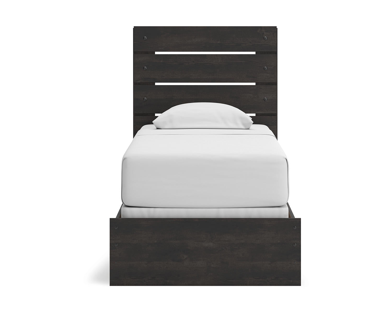 Hollivern Twin Panel Bed, Dresser and Mirror