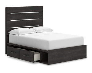 Hollivern Full Panel Storage Bed