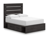 Hollivern Full Panel Storage Bed