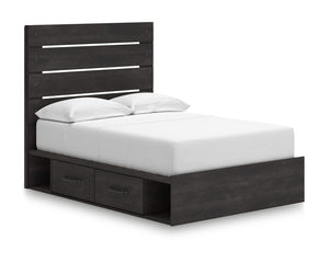 Hollivern Full Panel Storage Bed