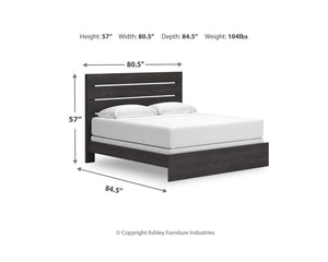 Hollivern King Panel Bed