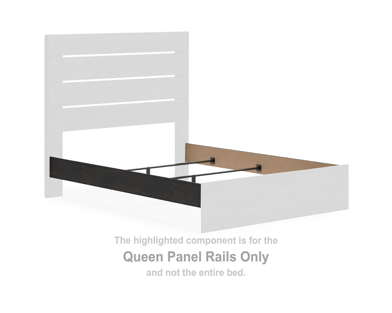 Hollivern Queen Panel Rails