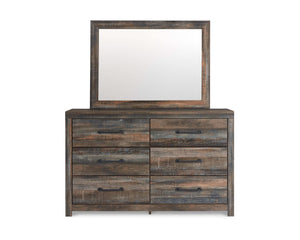 Drystan King Storage Bed, Dresser, Mirror and Chest