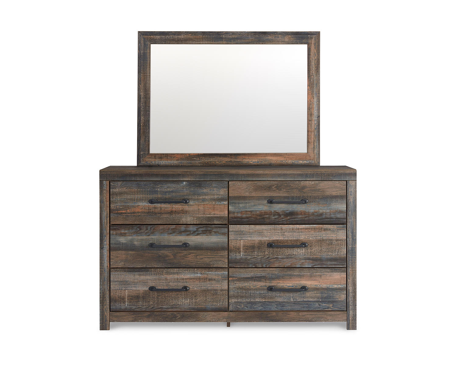 Drystan Queen Panel Bed, 2 Dressers, Mirror, Chest and 2 Nightstands