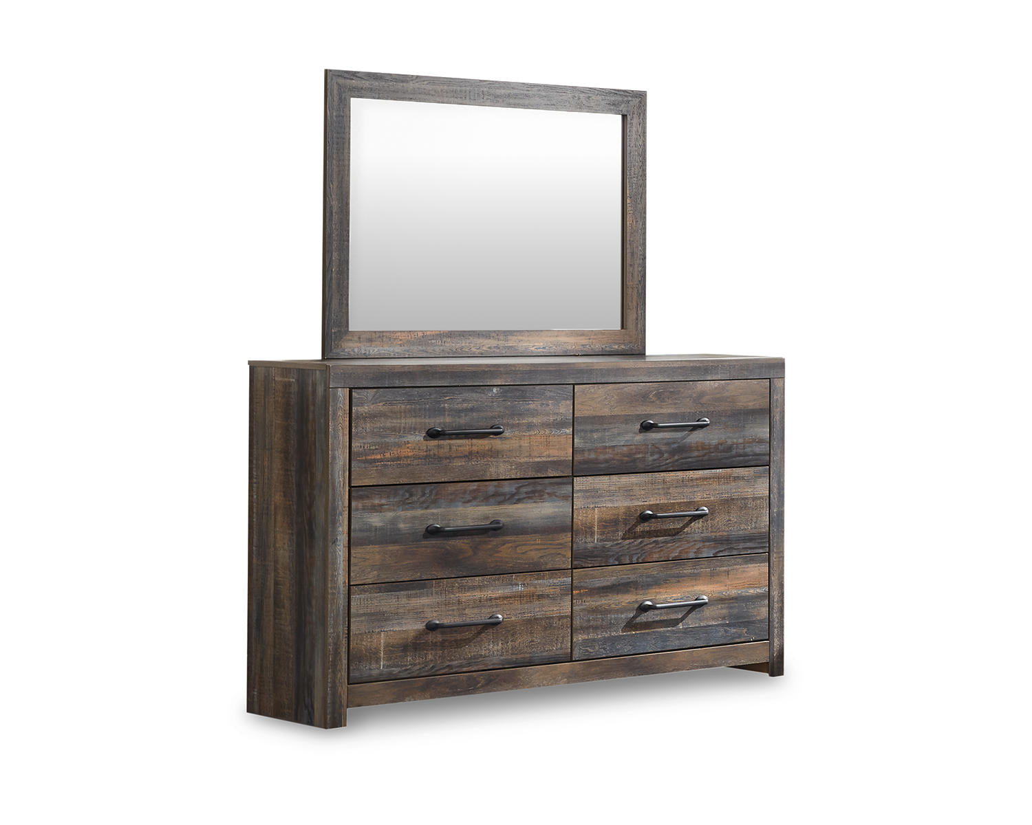 Drystan King Bookcase Storage Bed, Dresser, Mirror, Chest and Nightstand