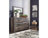 Drystan King Storage Bed, Dresser, Mirror and Chest