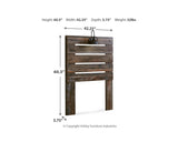 Drystan Twin Panel Headboard