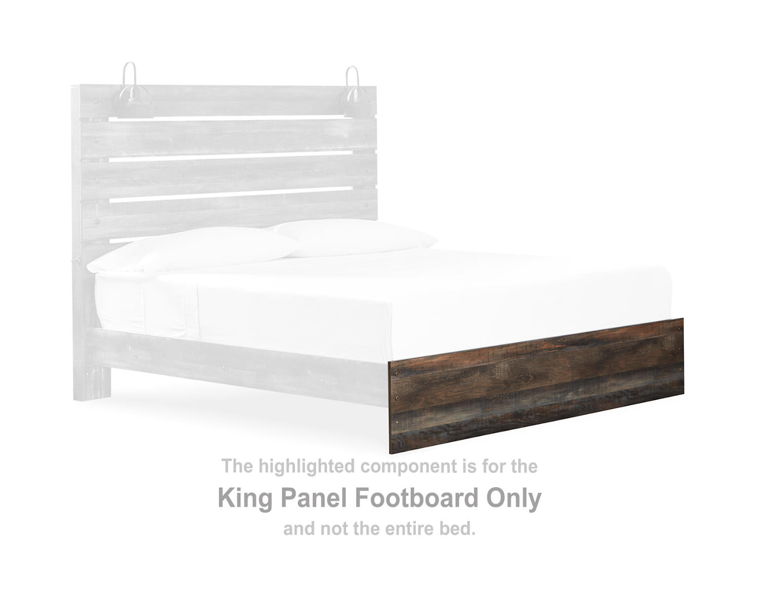Drystan King Panel Footboard