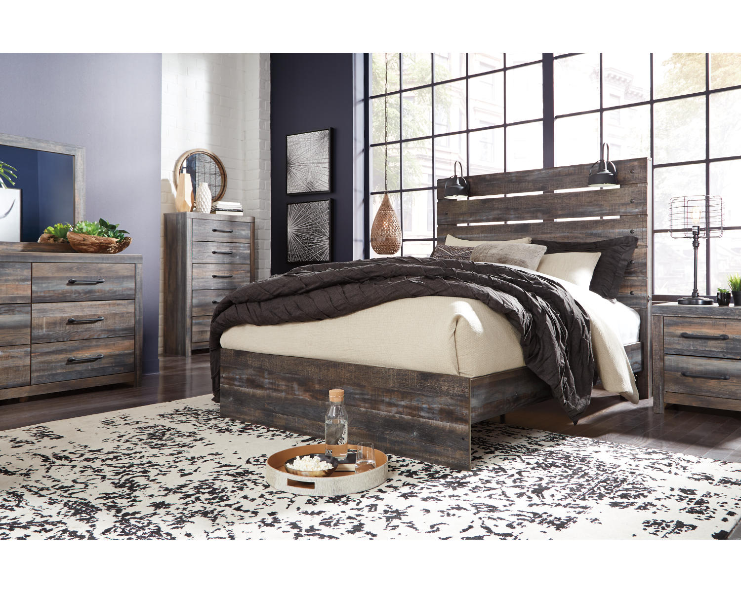 Drystan Queen Panel Headboard