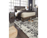 Drystan King Panel Bed with 2 Storage Drawers