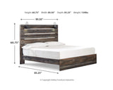 Drystan King Panel Bed, Dresser and Mirror