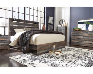 Cama con paneles Drystan King