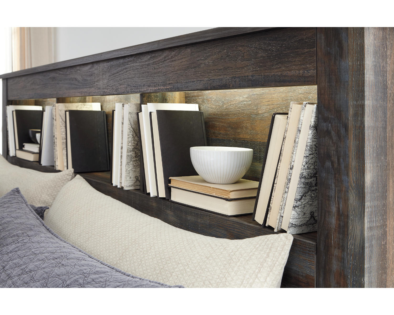 Drystan Queen Bookcase Headboard