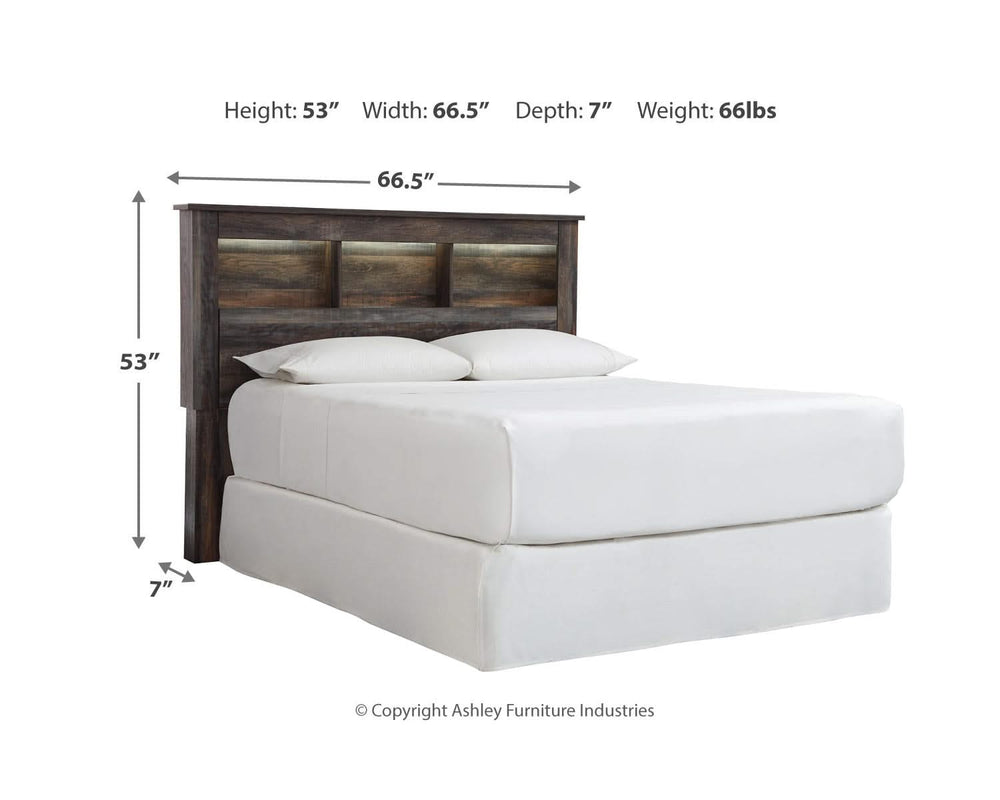 Drystan Queen Bookcase Headboard