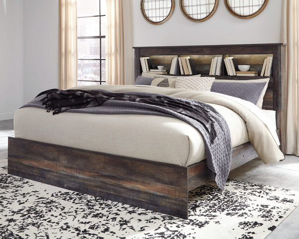 Cama con estantería Drystan King