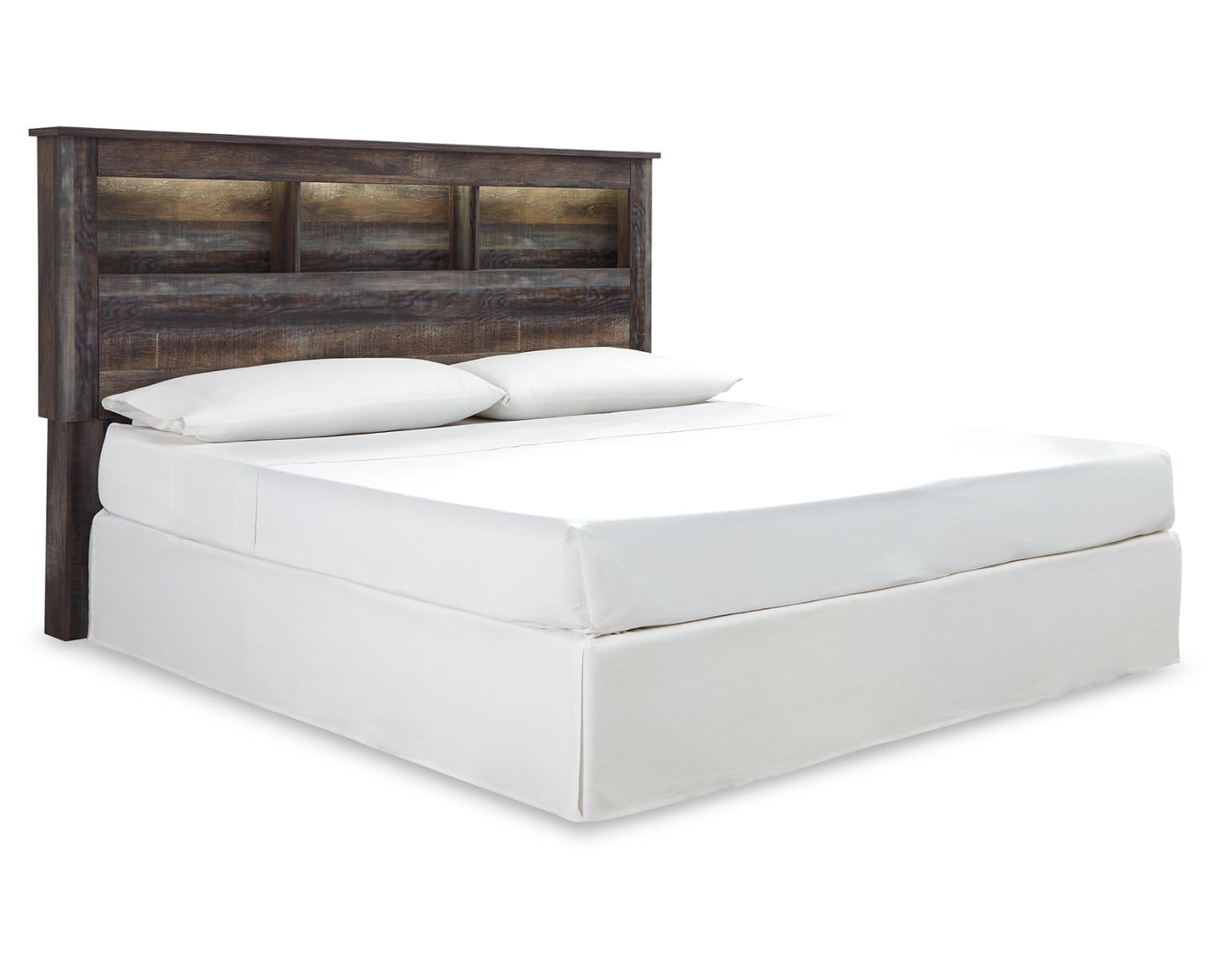 Drystan King/California King Bookcase Headboard