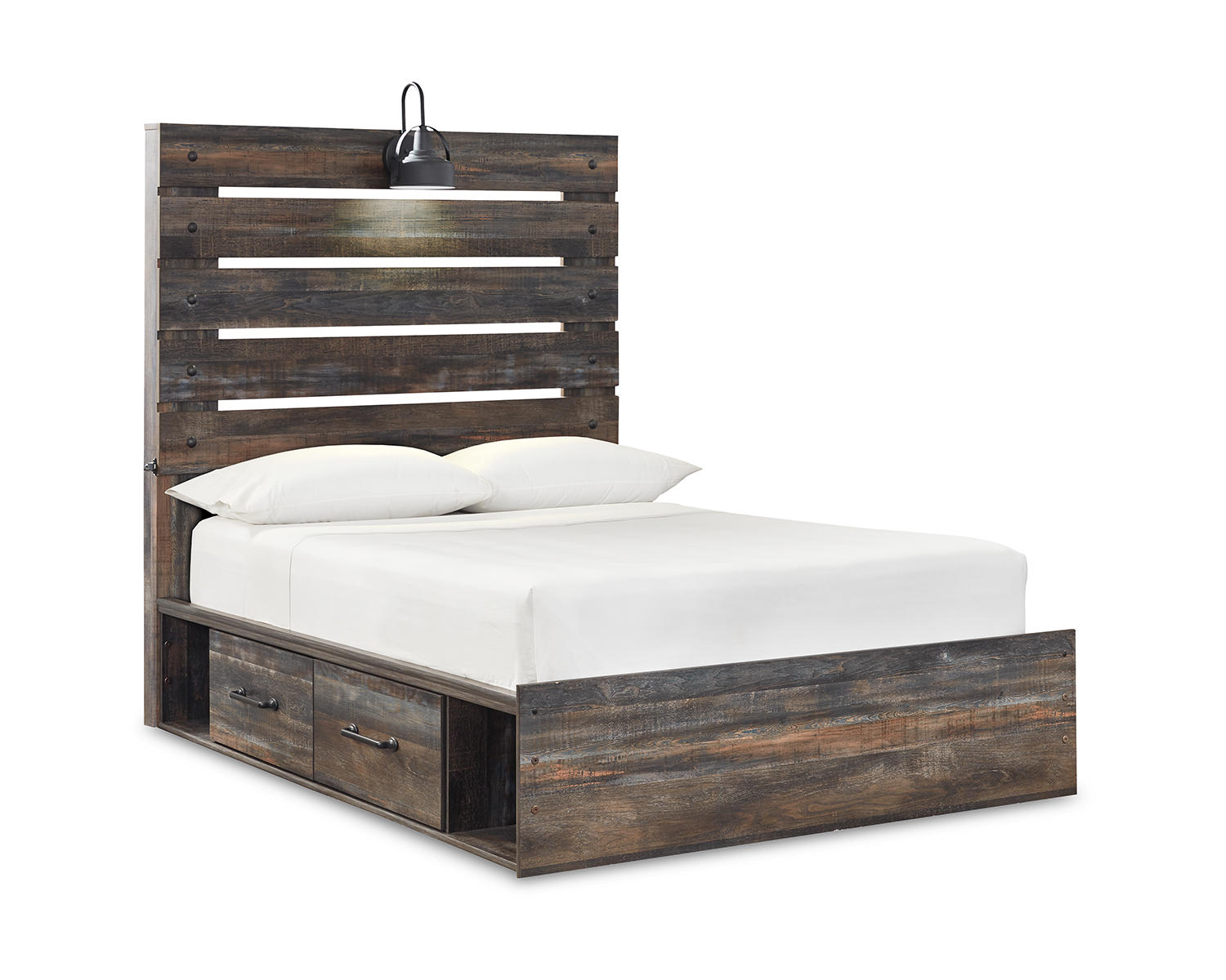 Drystan Full Bookcase Storage Bed and Chest