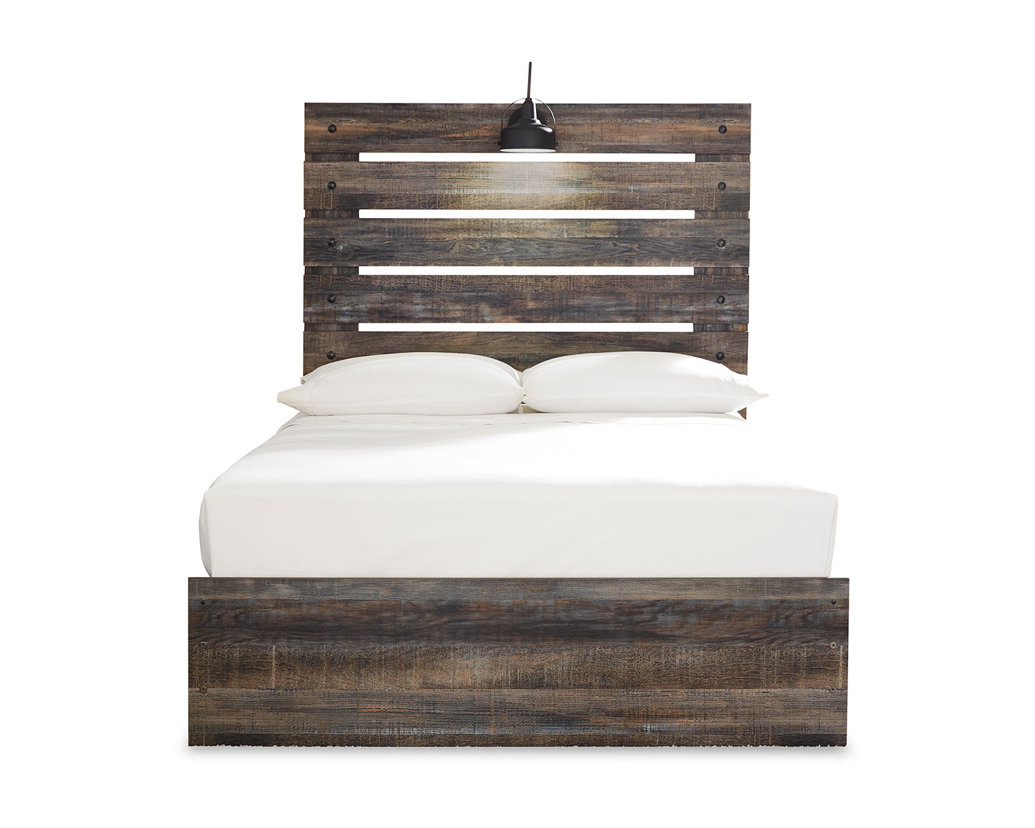 Drystan Full Panel Bed with 4 Storage Drawers