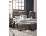 Drystan Full Panel Bed with 4 Storage Drawers