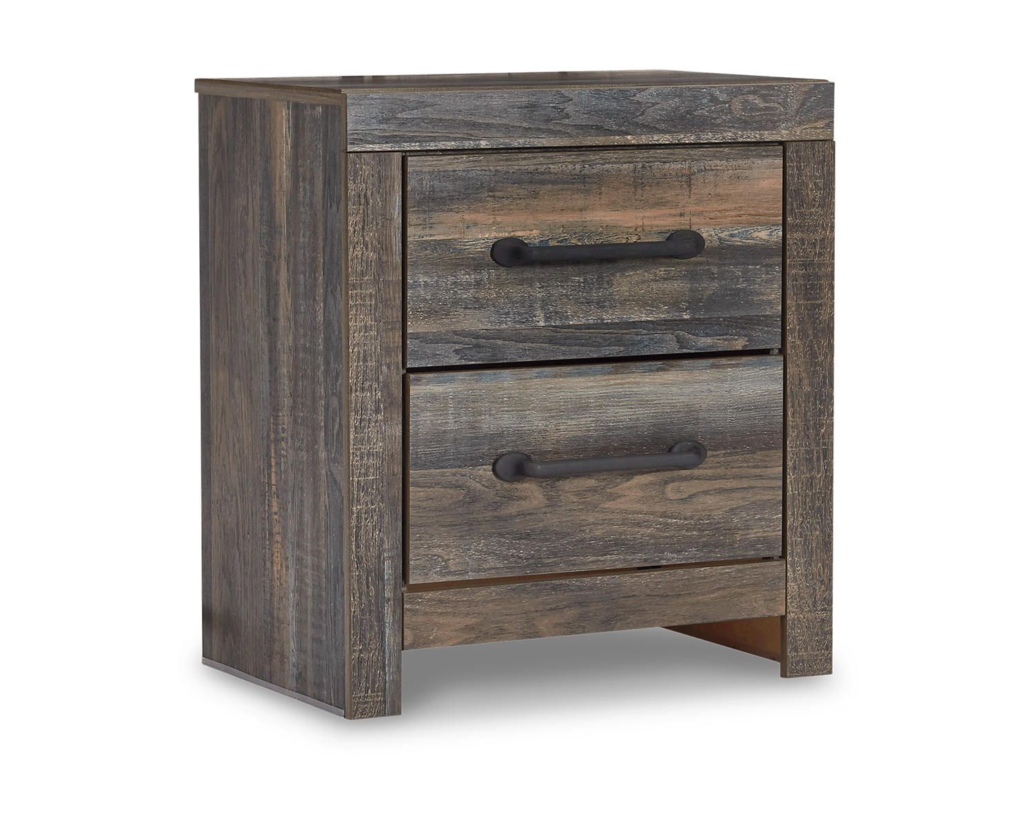 Drystan King Panel Bed and 2 Nightstands
