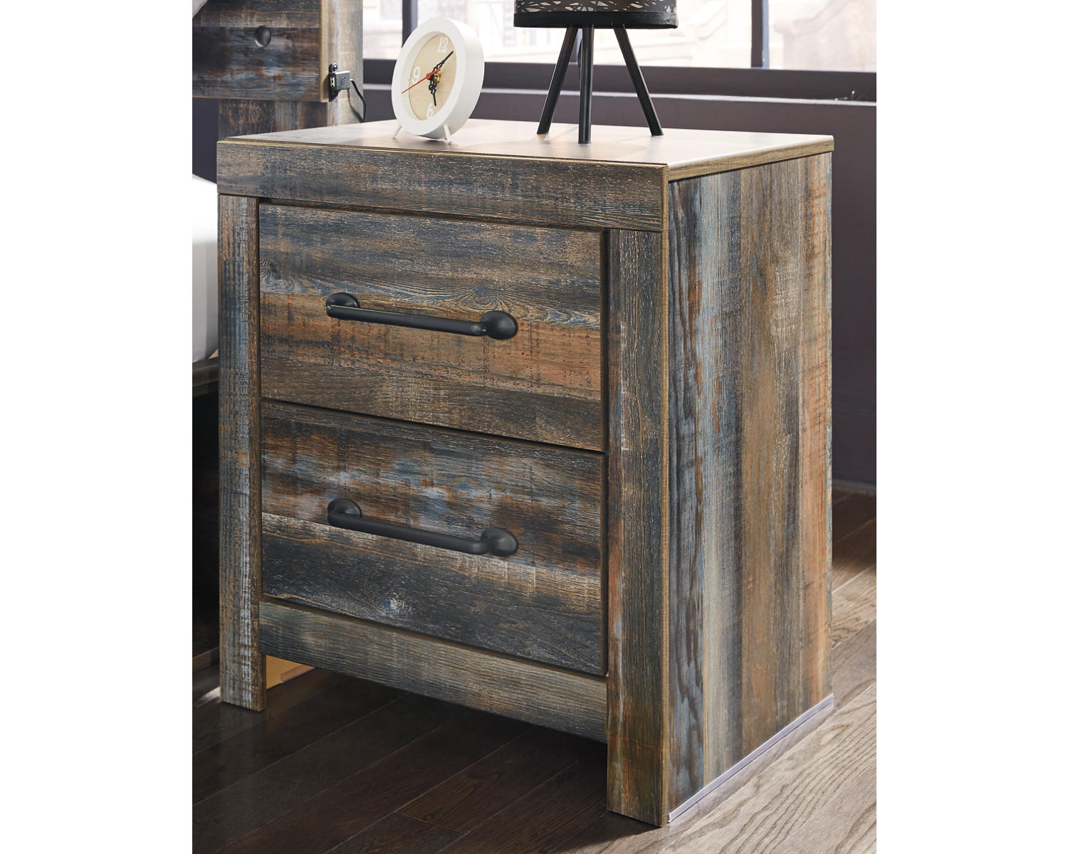 Drystan Queen Bookcase Storage Bed, Chest and 2 Nightstands