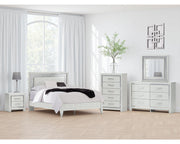 Zyniden Queen Upholstered Panel Bed