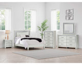 Zyniden Full Upholstered Panel Bed