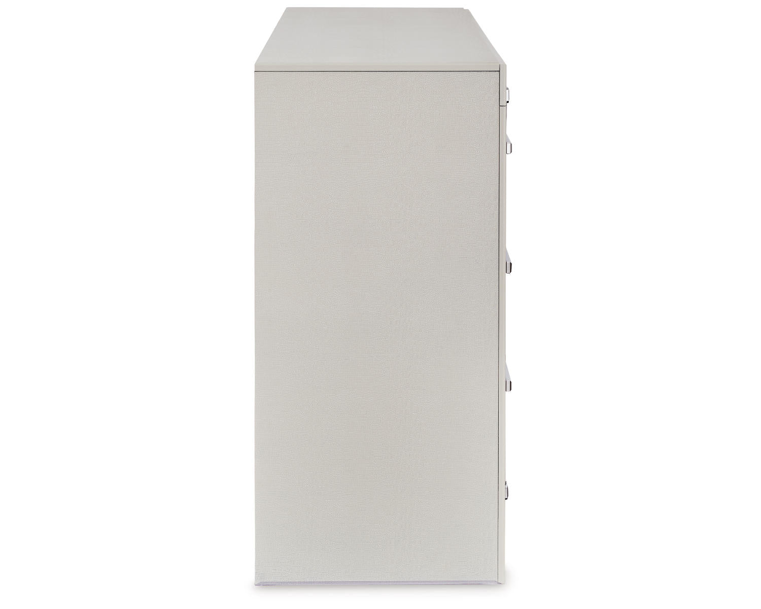 Zyniden Queen Upholstered Panel Bed, 2 Dressers, Mirror and Nightstand
