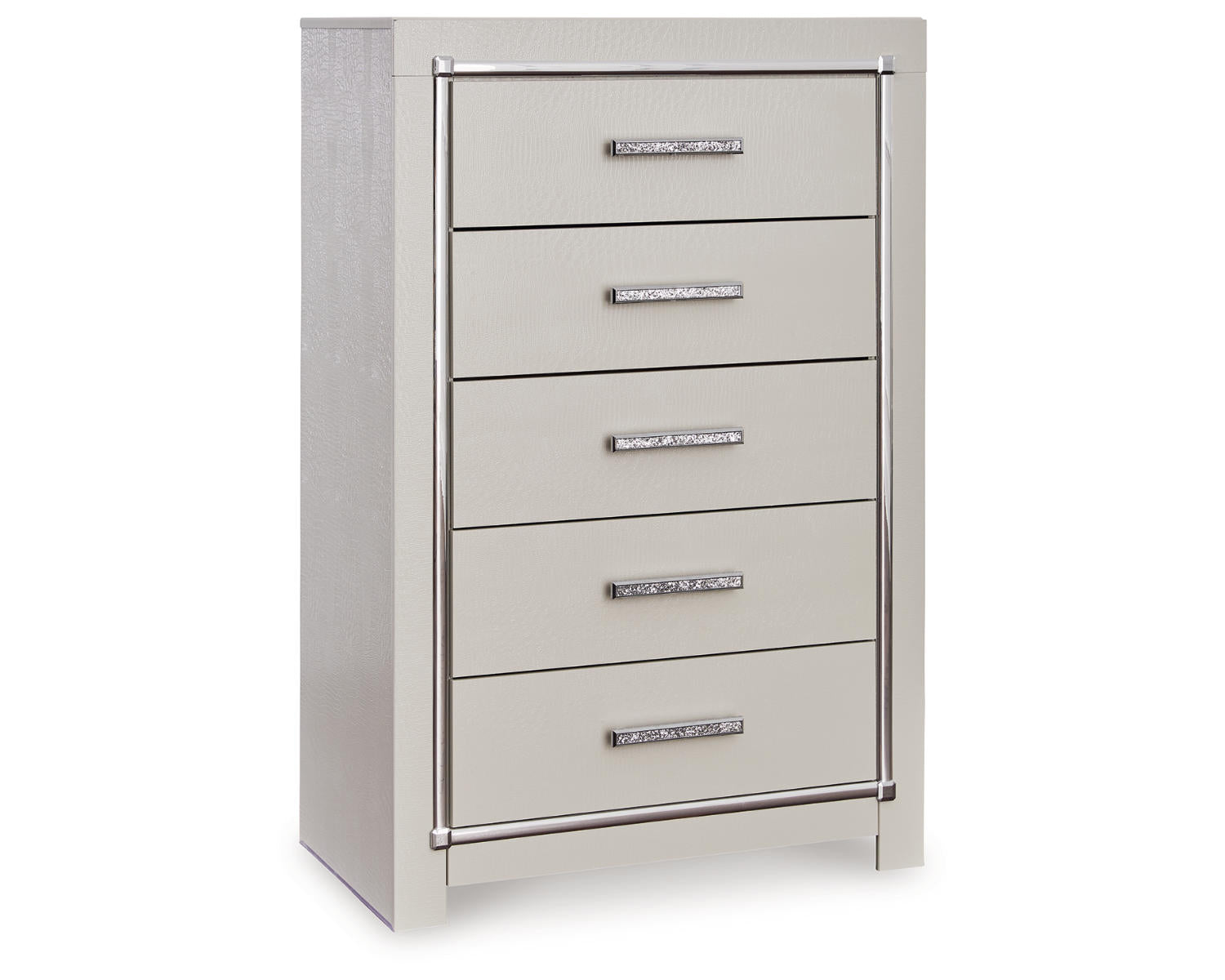 Zyniden Queen Panel Bed, Dresser, Mirror, Chest and Nightstand