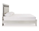 Cama tapizada King Zyniden con paneles