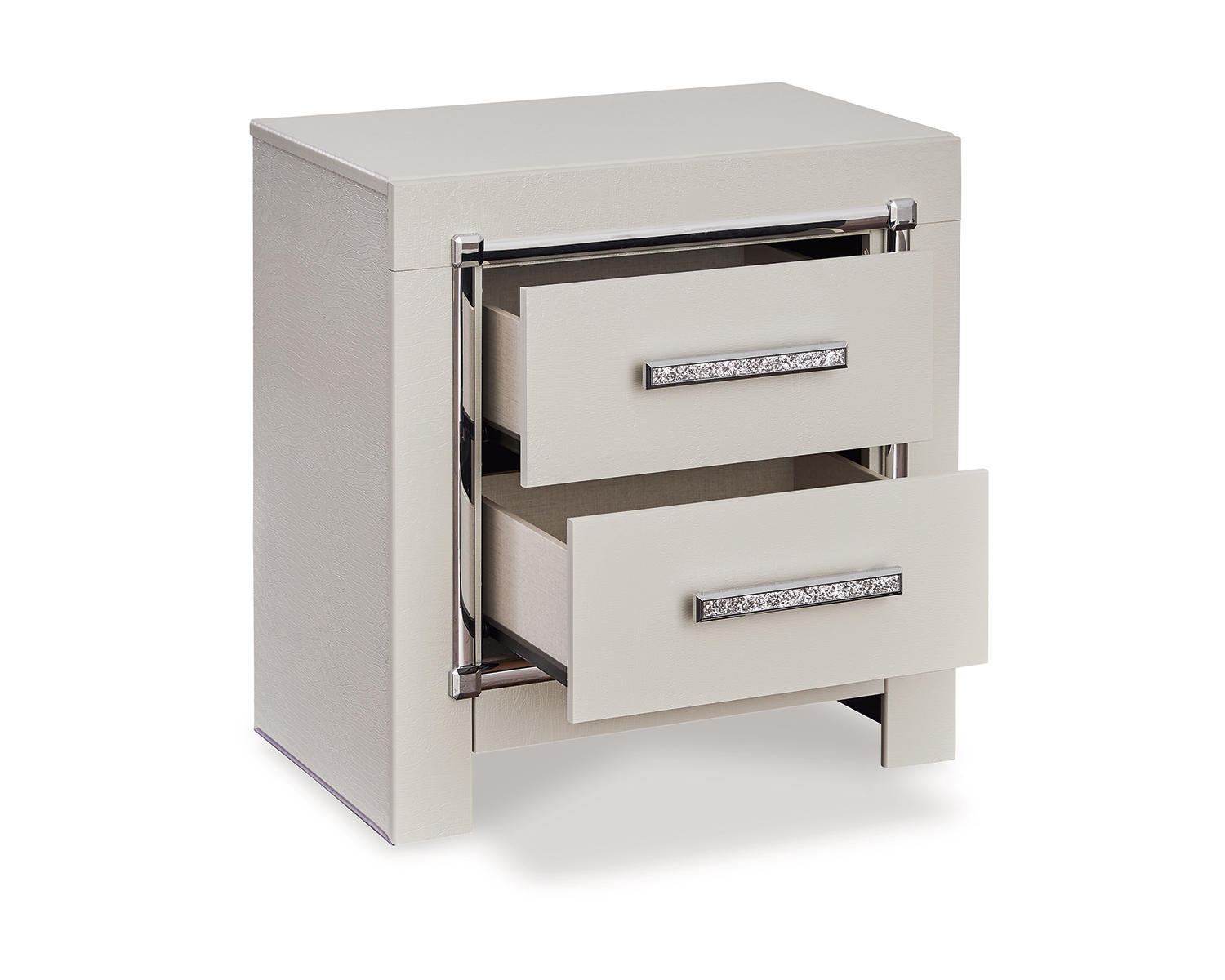 Zyniden Queen Panel Bed, Dresser, Mirror, Chest and Nightstand