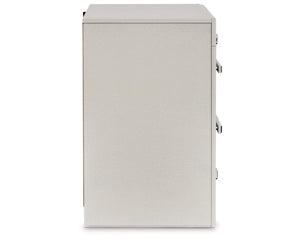 Zyniden Queen Panel Bed and Nightstand