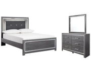 Lodanna Full Panel Bed, Dresser and Mirror