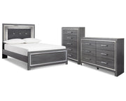 Lodanna Full Panel Bed, Dresser and Chest