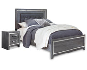 Lodanna Queen Panel Bed and Nightstand