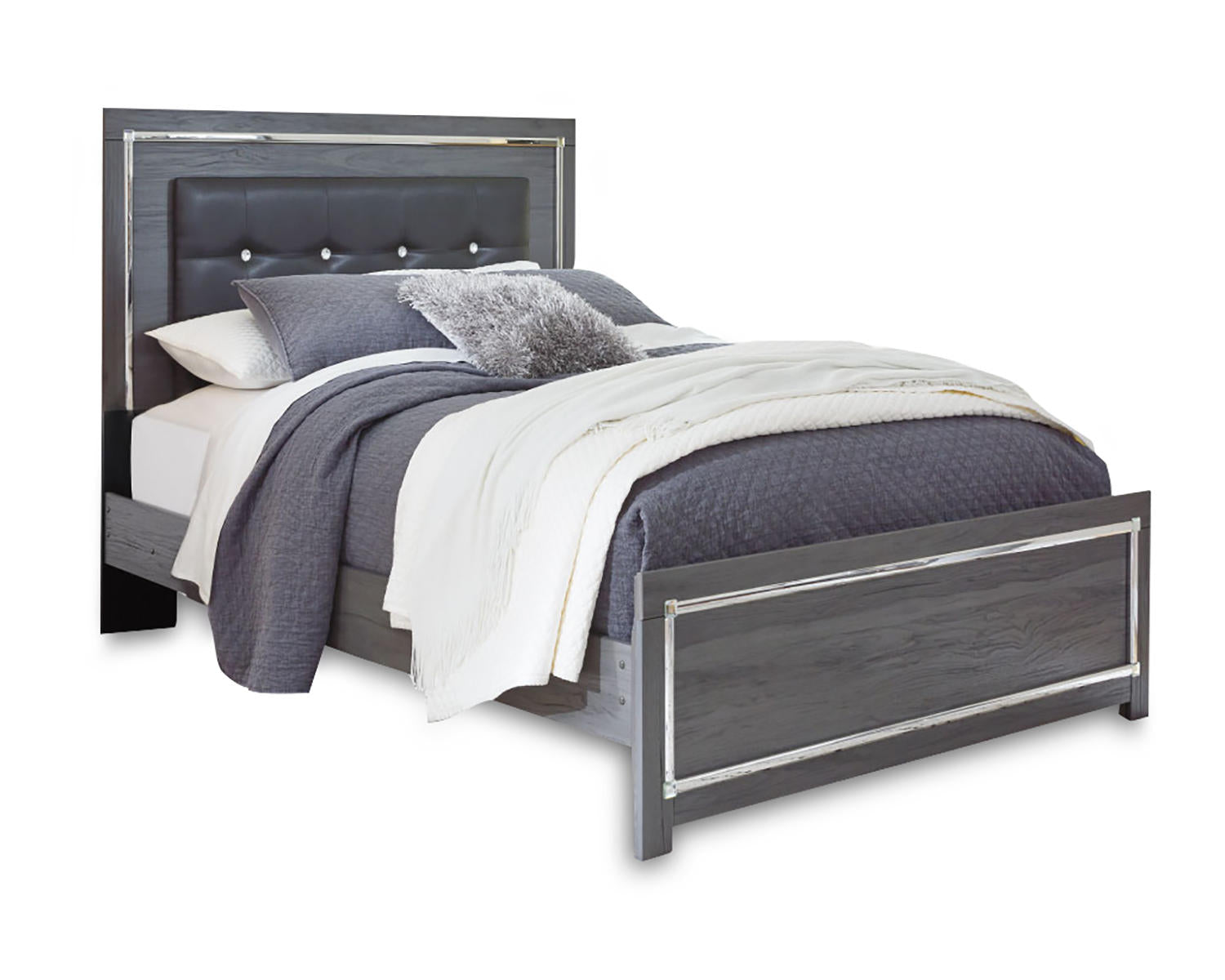 Lodanna Queen Panel Bed and Nightstand