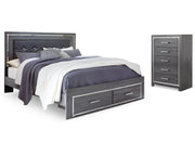 Lodanna King Storage Bed and Chest
