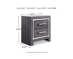 Lodanna Full Upholstered Panel Bed, Dresser, Mirror, and Nightstand