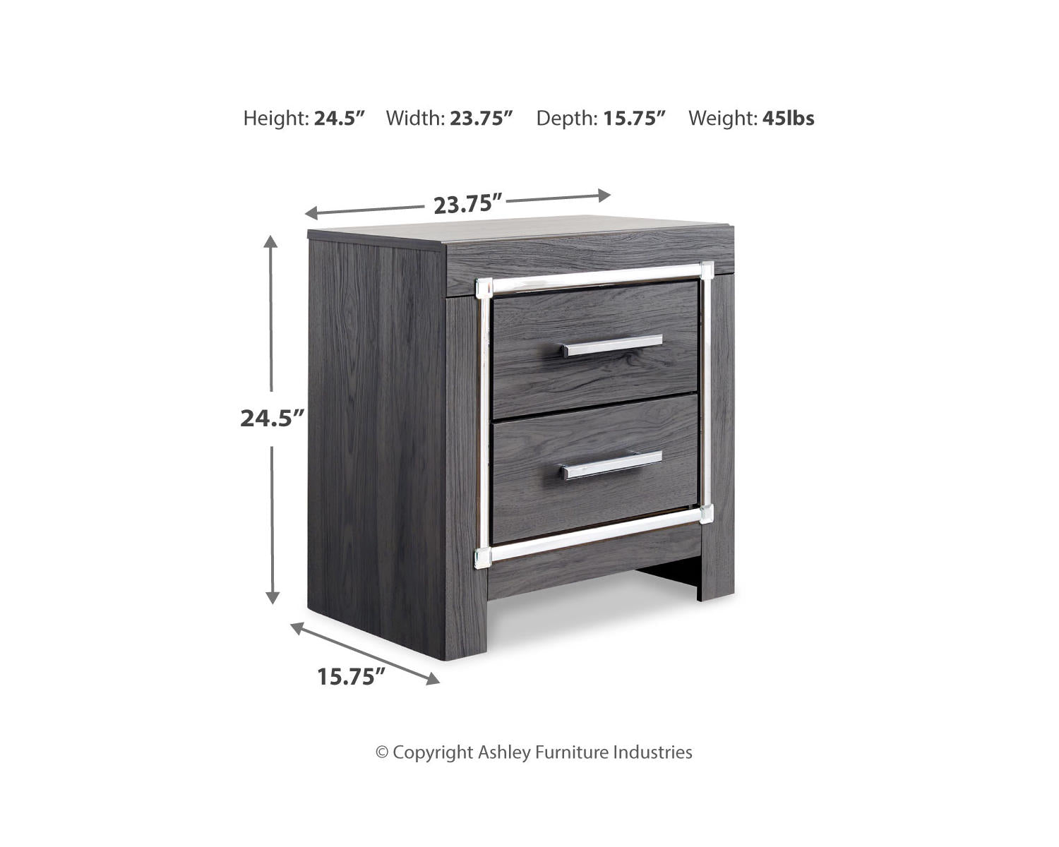 Lodanna King Upholstered Storage Bed, Dresser, Mirror, and Nightstand