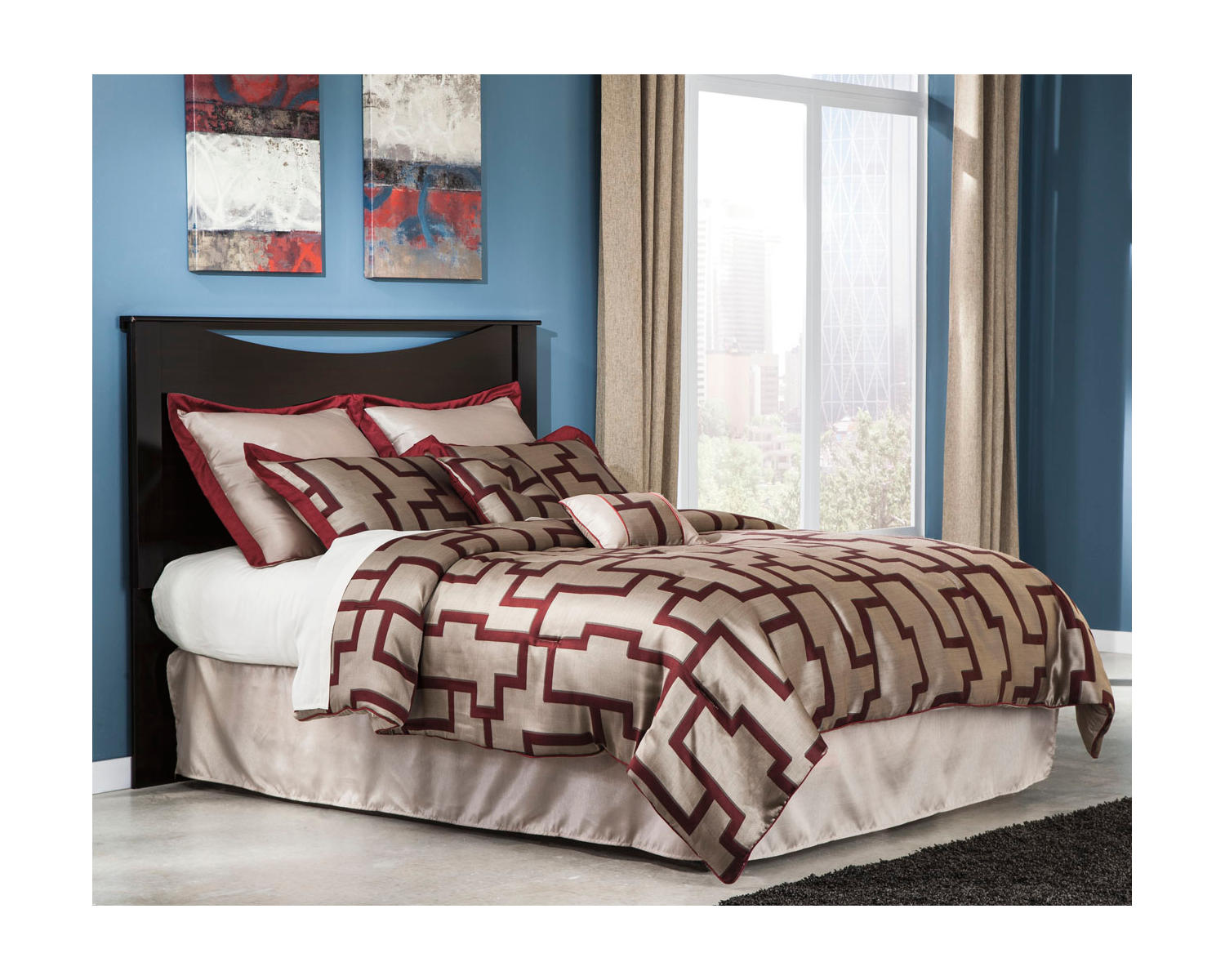 Zanbury Queen Panel Headboard