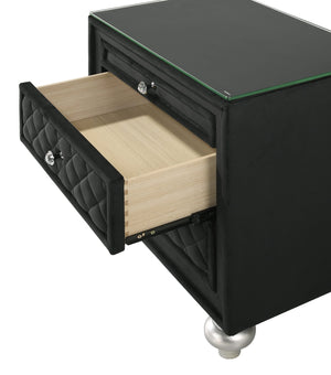 CAMEO NIGHT STAND - BLACK