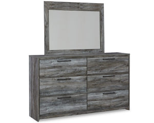 Baystorm Full Panel Bed, Dresser and Mirror