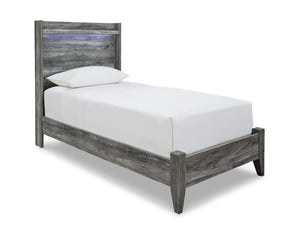 Baystorm Twin Panel Bed, Dresser and Nightstand