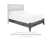 Baystorm Full Panel Footboard with Rails
