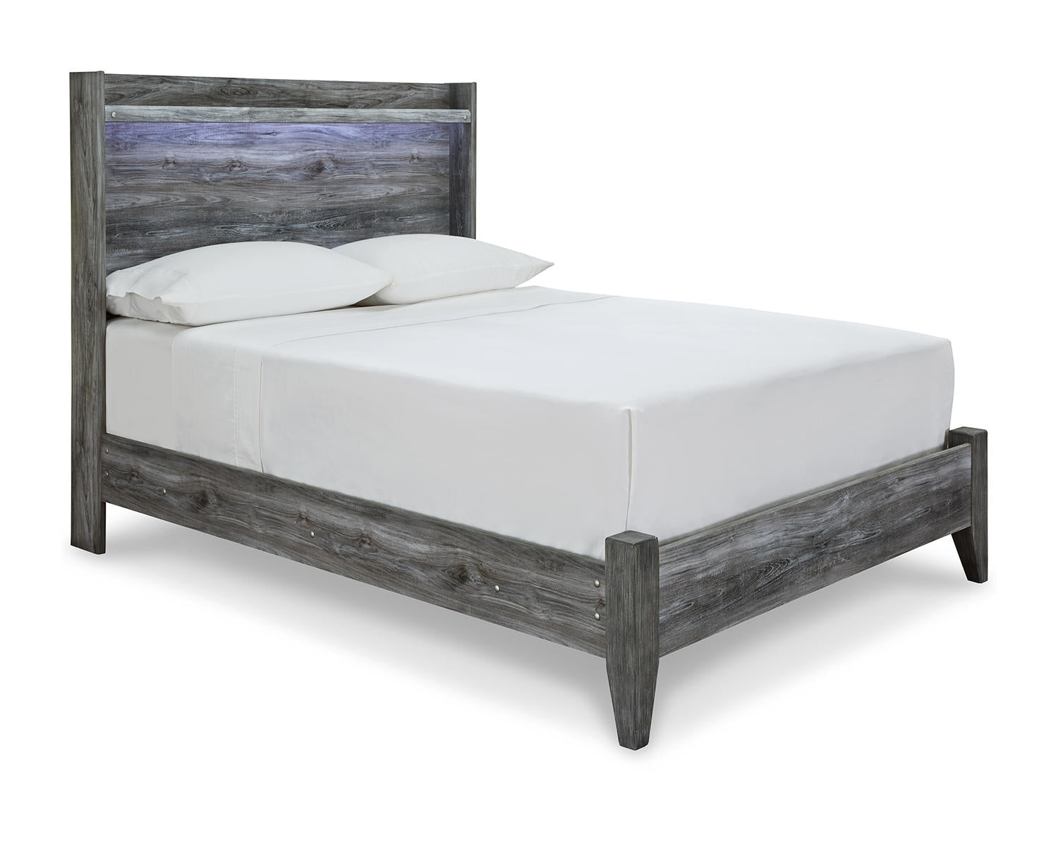 Baystorm Full Panel Bed and Nightstand