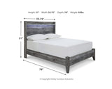 Cama y cómoda con paneles completos Baystorm